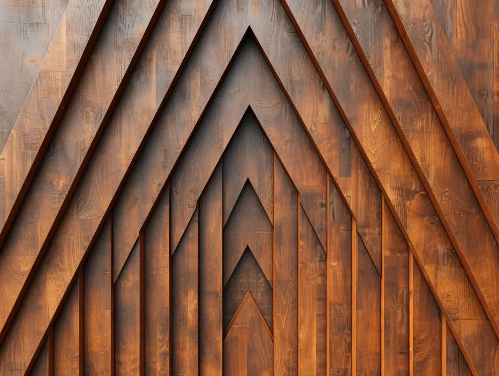 Wooden Geometric Designs
