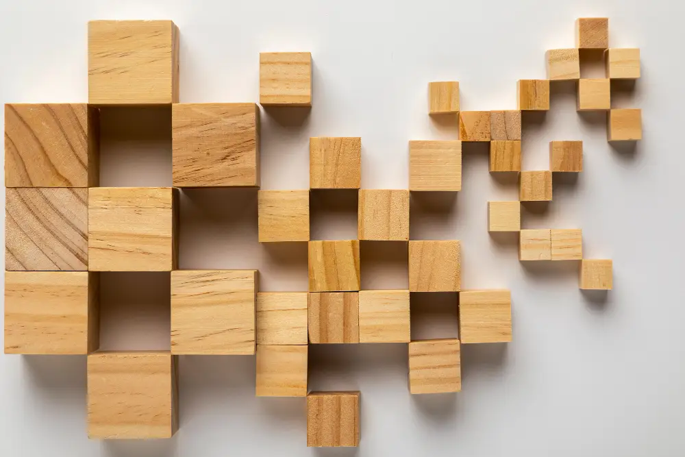 Wooden Geometric Designs